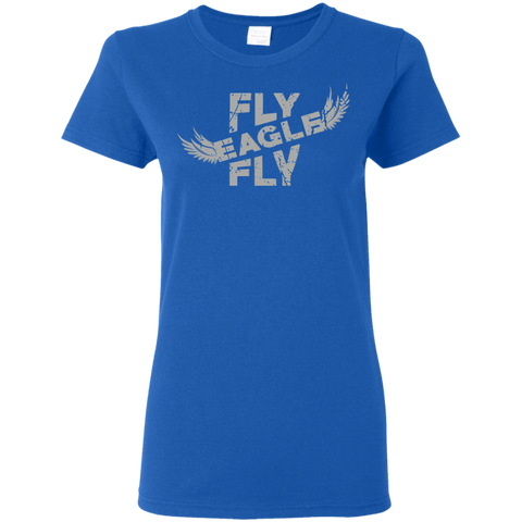 Image of Fly Eagles Fly Ladies' 5.3 oz. T-Shirt - DNA Trends