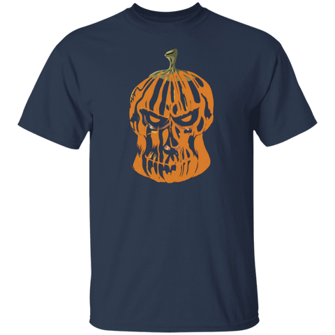 Image of Pumpkin-Skull Halloween Costume  T-Shirt - DNA Trends