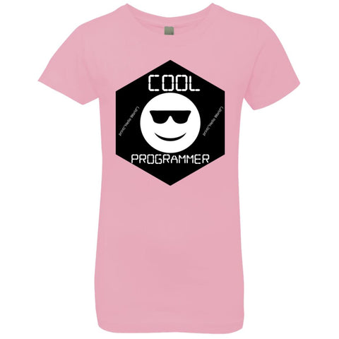 Image of The Cool Programmer Girls' Princess T-Shirt For Techies