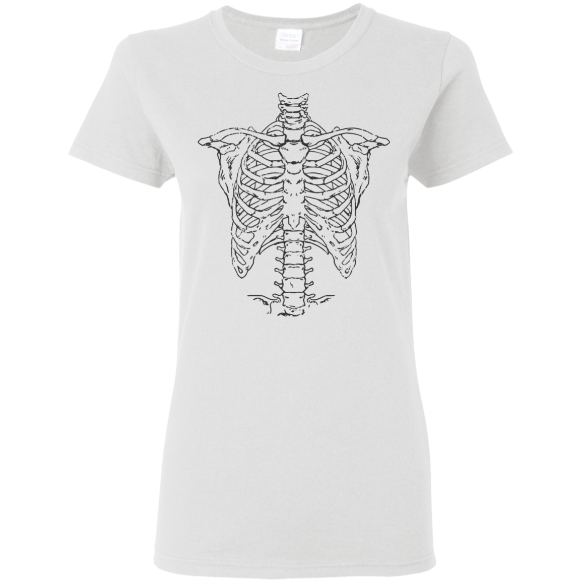 Spooky Skeleton Body Halloween Costume T-shirt(Women) - DNA Trends