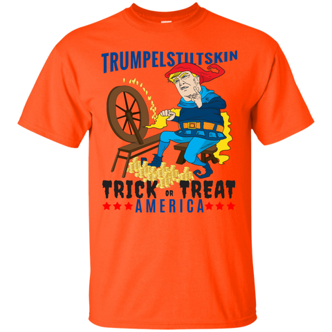 Image of Trumpelstiltskin Trick Or Treat America T-Shirt Halloween Apparel (Men)