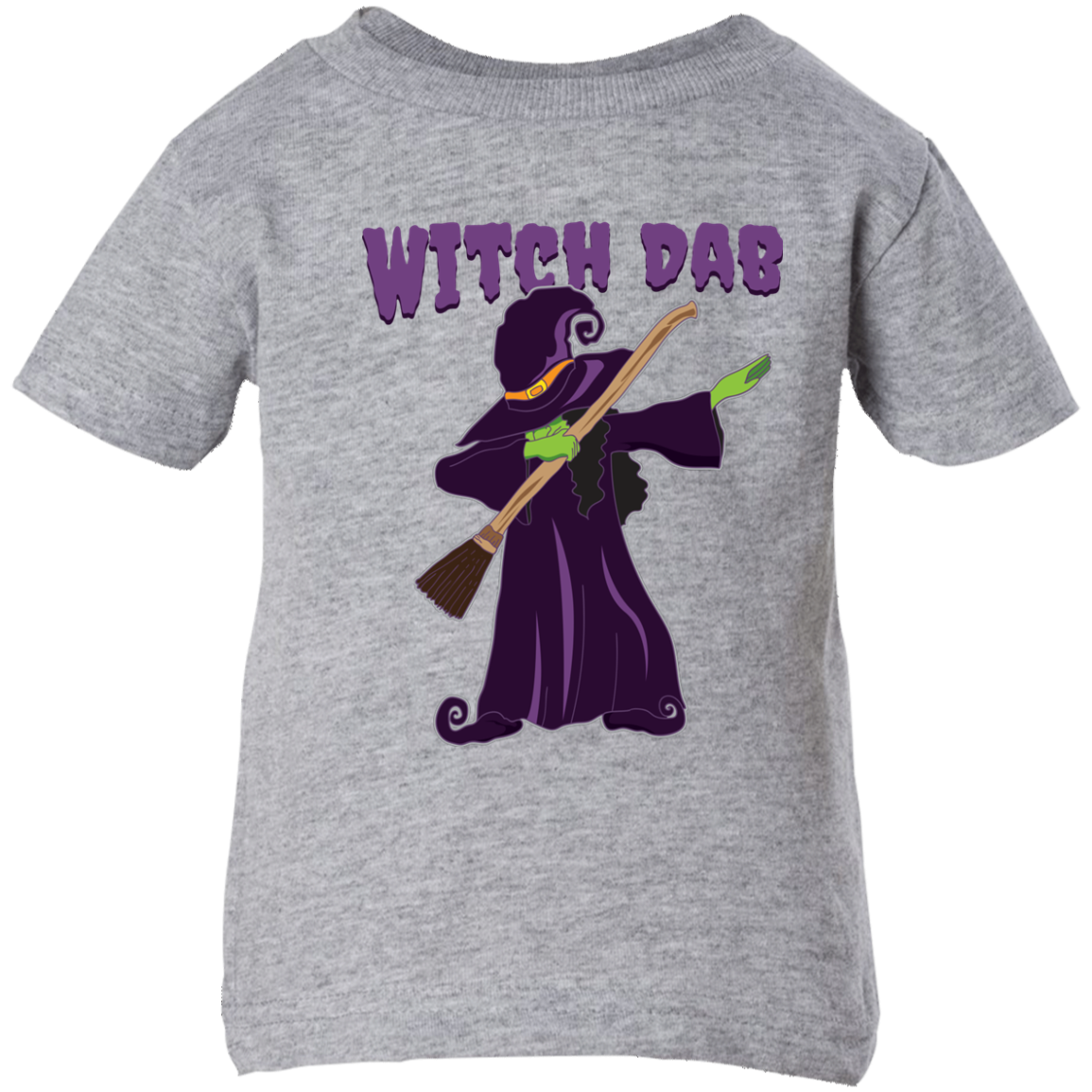 Trendy Witch Dab T-Shirt Halloween Tee (Infants) - DNA Trends