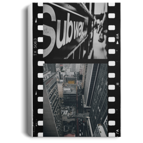 Image of SubWay Portrait Canvas .75in Frame - DNA Trends