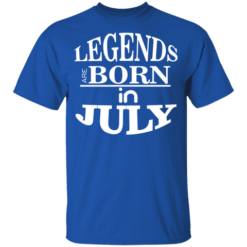 Image of Legends are Born in July Youth T-Shirt - DNA Trends