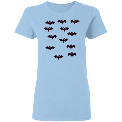 Image of Bats Halloween Costume Ladies' T-Shirt - DNA Trends