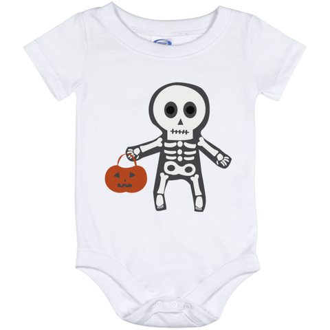 Image of Spooky Skeleton Halloween Costume Baby Bodysuit - DNA Trends