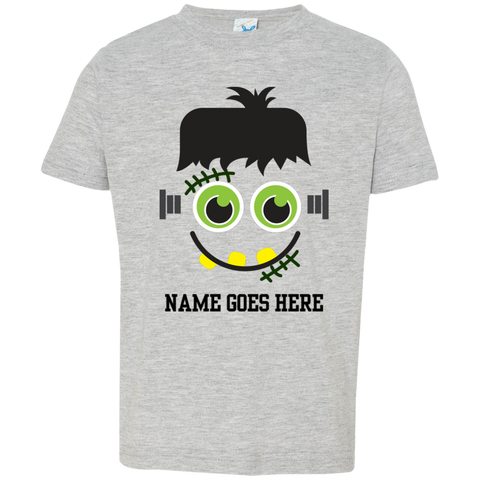 Image of Personalised Frankenstein  Halloween Costume T-Shirt(Toddler) - DNA Trends