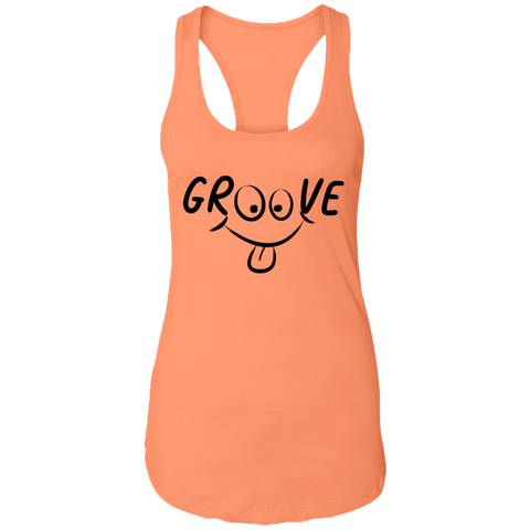 Image of Summer Groove Ladies Ideal Racerback Tank - DNA Trends