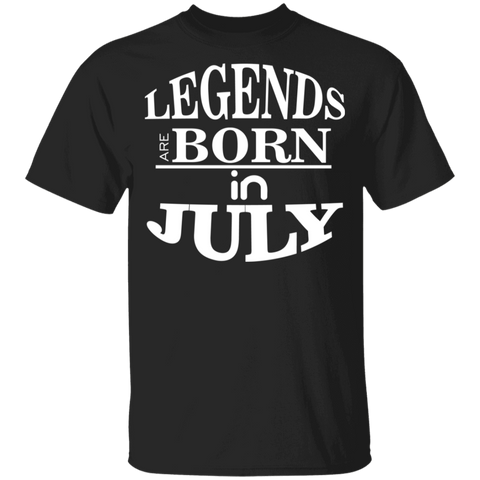 Image of Legends are Born in July Youth T-Shirt - DNA Trends
