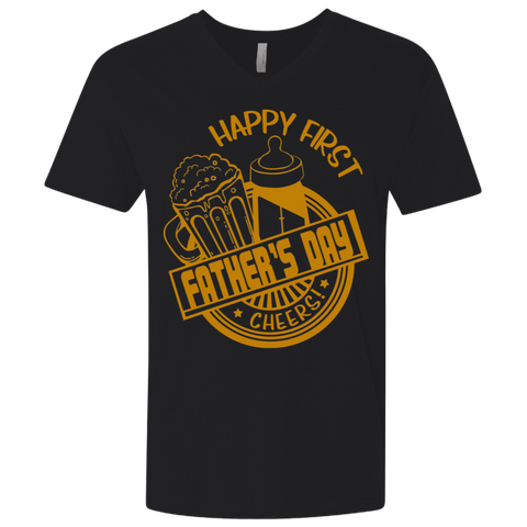 Image of First Father's Day Premium T-Shirt - DNA Trends