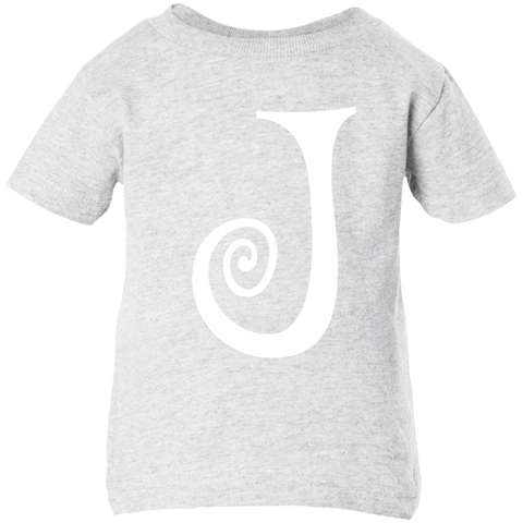 Image of Chipettes "J" Jeannette Letter Print T-Shirts (Infants) - DNA Trends