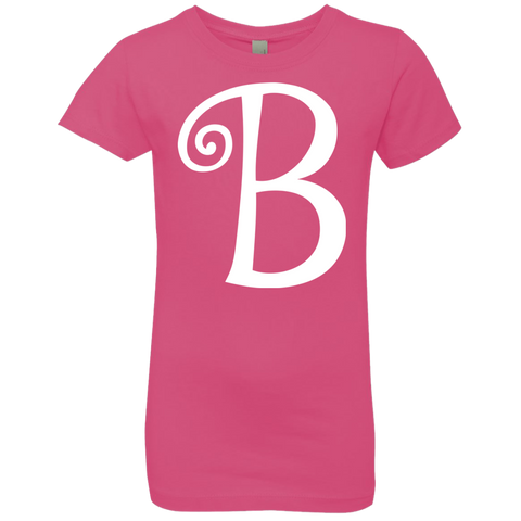 Image of Chipettes "B" Brittany Letter Print Halloween Costume T-Shirts (Girls) - DNA Trends