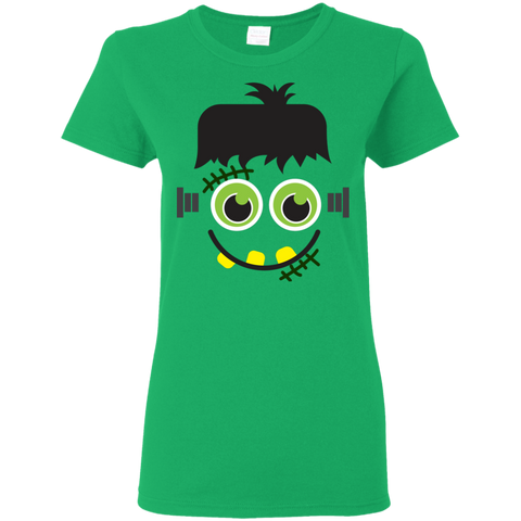 Image of Frankenstein T-Shirt Halloween Tee (Women) - DNA Trends