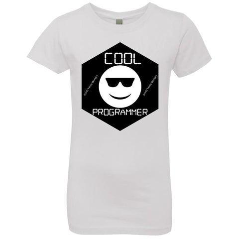 Image of The Cool Programmer Girls' Princess T-Shirt For Techies