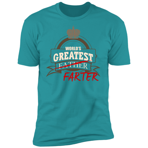 Image of World's Greatest Farter Funny Premium SS T-Shirt - DNA Trends