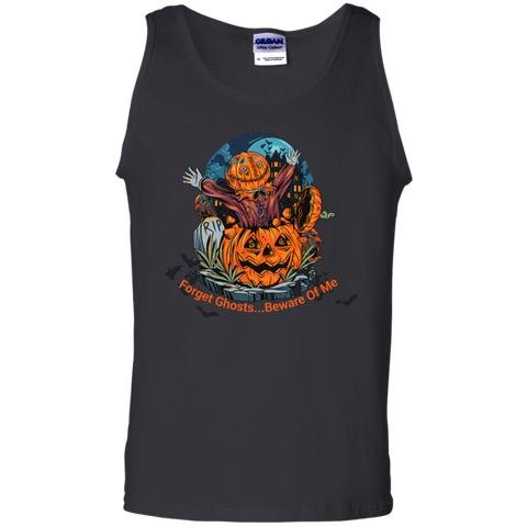 Image of Spooky Yard Halloween Costume Tank Top (Men) , Forget Ghosts... Beware Of Me Custom Design - DNA Trends