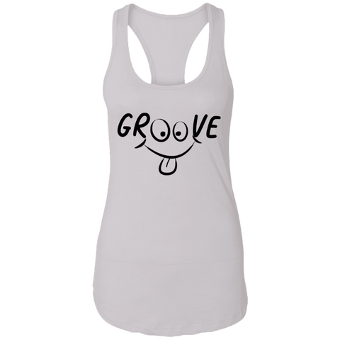 Image of Summer Groove Ladies Ideal Racerback Tank - DNA Trends