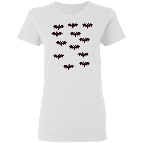 Image of Bats Halloween Costume Ladies' T-Shirt - DNA Trends