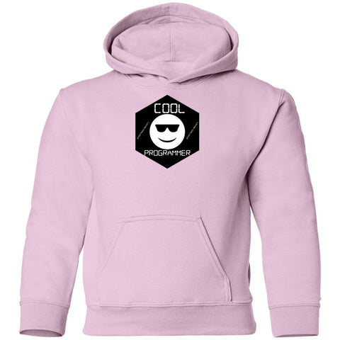 Image of The Cool Programmer Youth Pullover Hoodie For Techies(Kids)