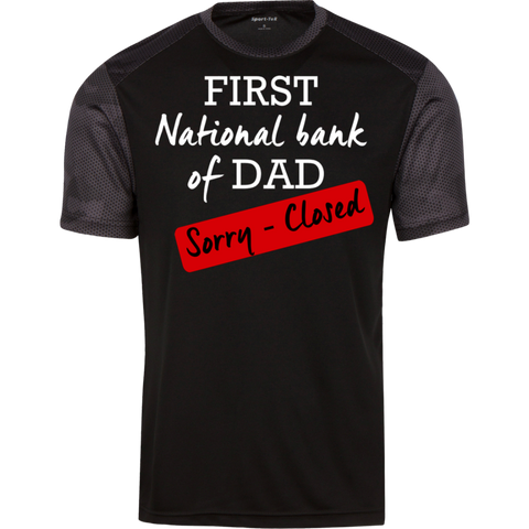 Image of National Bank of Dad CamoHex T-Shirt - DNA Trends