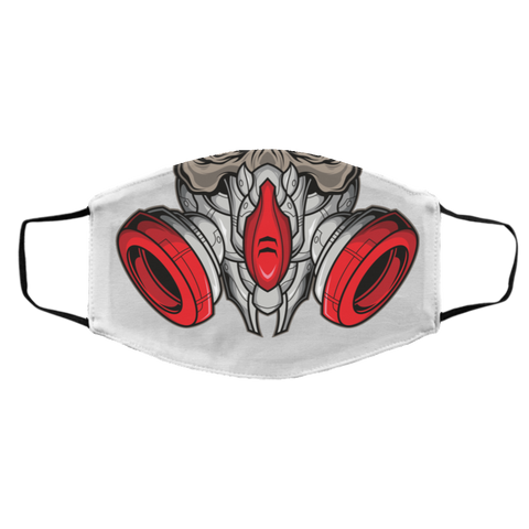 Image of Masked Zombie Halloween Costume Med/Lg Face Mask - DNA Trends