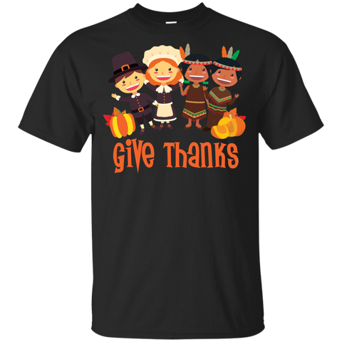 Image of Cool Give Thanks Youth Ultra Cotton T-Shirt - DNA Trends
