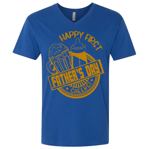 Image of First Father's Day Premium T-Shirt - DNA Trends