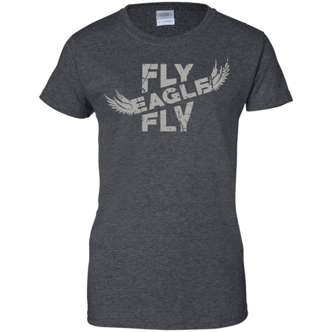 Image of Fly Eagles Fly Ladies' 100% Cotton T-Shirt - DNA Trends