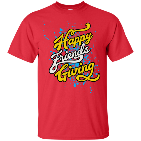 Image of Happy Friendsgiving Ultra Cotton T-Shirt - DNA Trends