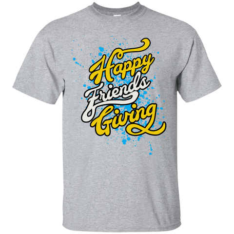 Image of Happy Friendsgiving Ultra Cotton T-Shirt - DNA Trends
