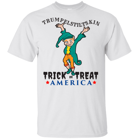 Image of Trumpelstiltskin Trick Or Treat America T-Shirt Halloween Tee (Boys) - DNA Trends