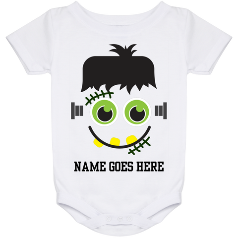 Image of Personalized Frankenstein Halloween Costume Baby Onesie (0-2 Years) - DNA Trends