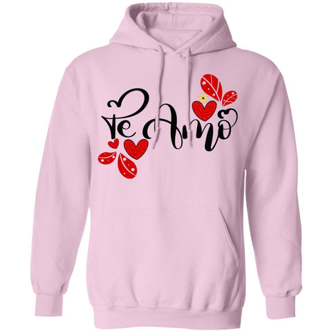 Image of Valentines Day  Te Amo  Pullover Hoodie
