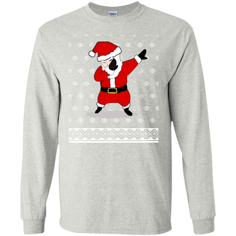 Image of Funny Dabbing Santa Christmas T-Shirt Multi Color 100% Cotton for This Christmas – Limited Edition! by Gildan - DNA Trends