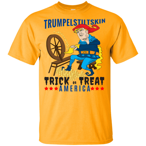 Image of Trumpelstiltskin Trick Or Treat America T-Shirt Halloween Tee (Boys) - DNA Trends
