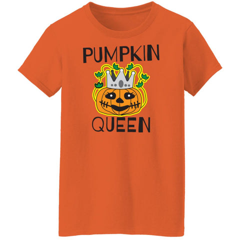 Image of Halloween Pumpkin Queen Ladies' Costume T-Shirt