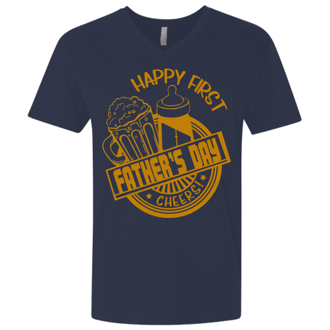 Image of First Father's Day Premium T-Shirt - DNA Trends
