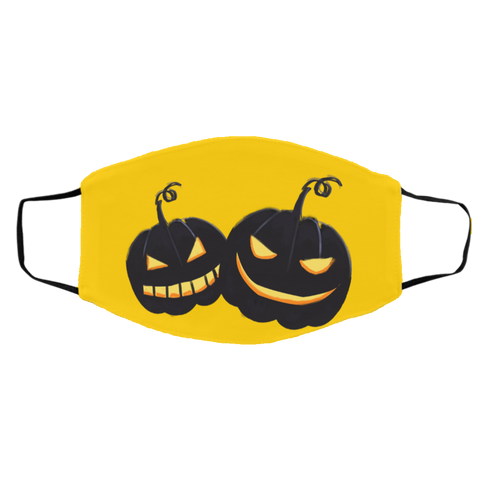 Image of Black Pumpkin FMA Med/Lg Face Mask - DNA Trends