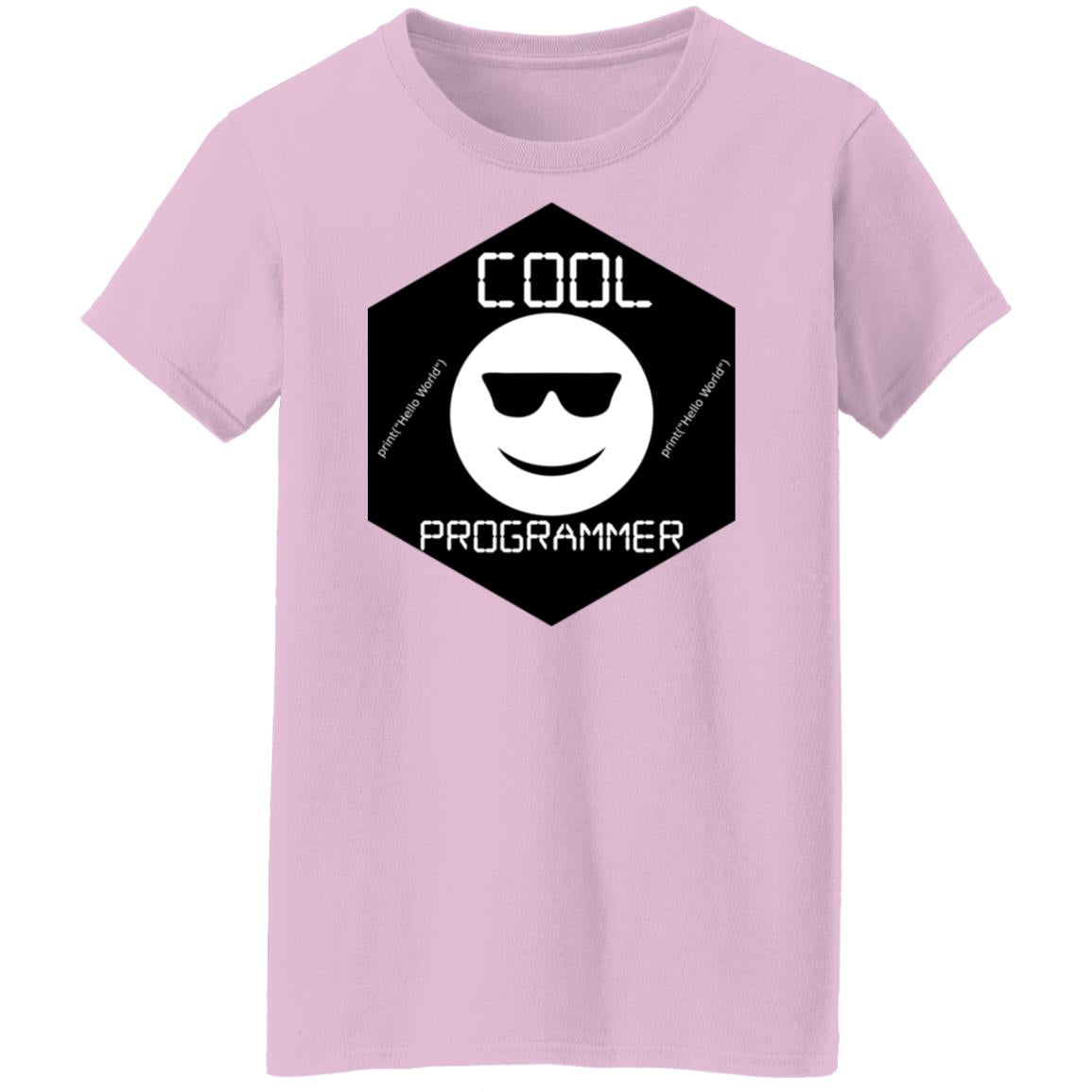 The Cool Programmer  Ladies'  T-Shirt For Techies