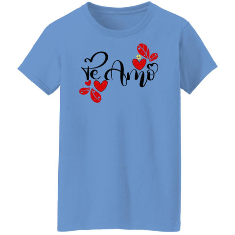 Image of Valentines Day Te Amo Ladies' T-Shirt