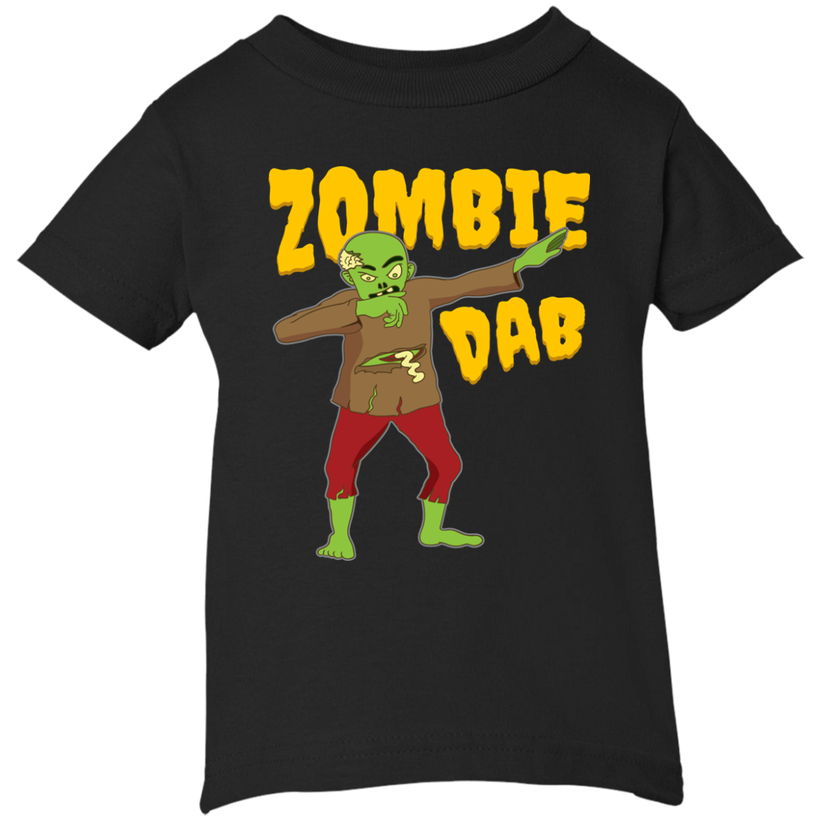 Trendy Zombie Dab T-Shirt Halloween Tee (Infants) - DNA Trends