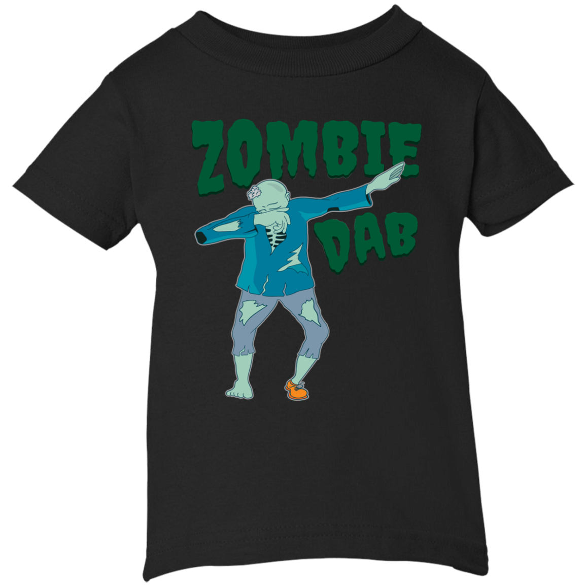 Trendy Zombie Dab T-Shirt Halloween Tee (Infants) - DNA Trends