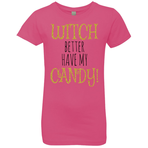 Image of Witch Better Have My Candy T-Shirt Halloween Apparel (Girls) - DNA Trends