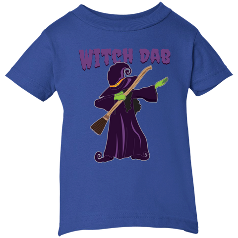 Image of Trendy Witch Dab T-Shirt Halloween Tee (Infants) - DNA Trends