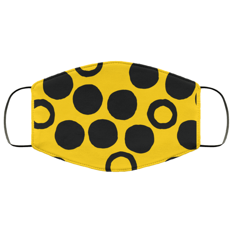 Image of Spotted Med/Lg Face Mask - DNA Trends
