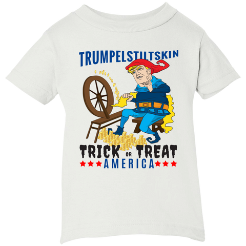Image of Trumpelstiltskin Trick Or Treat America T-Shirt Halloween (Infants) - DNA Trends