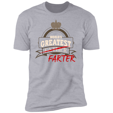 Image of World's Greatest Farter Funny Premium SS T-Shirt - DNA Trends