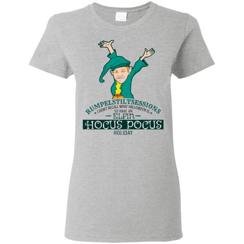 Image of Hocus Pocus Rumpelstiltskin T-Shirt Halloween Shirt (Women) - DNA Trends