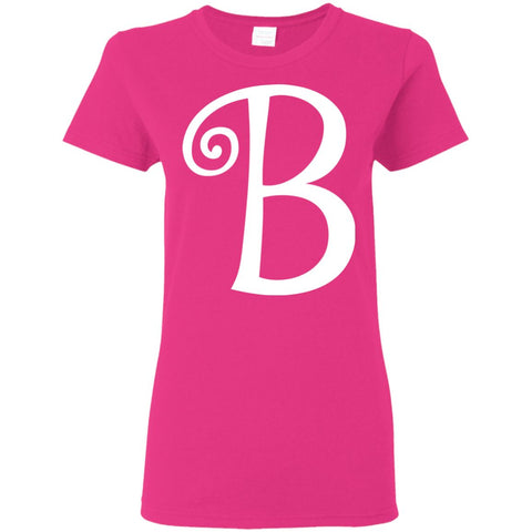 Image of Chipettes "B" Brittany Letter Print Halloween Costume T-Shirts (Women) - DNA Trends