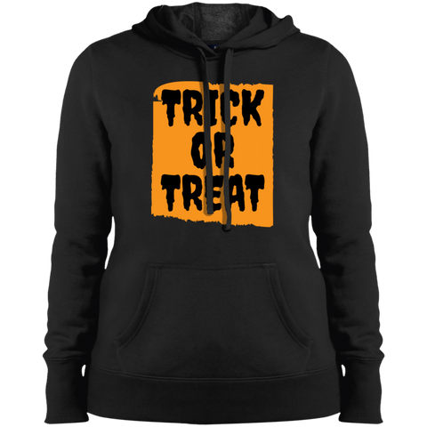Image of Trick or Treat Halloween Ladies' Hooded Sweatshirt - DNA Trends